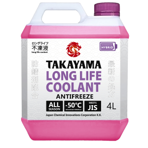 Антифриз TAKAYAMA Long Life Coolant Hybrid -50С 4 л