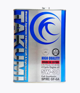 Моторное масло TAKUMI IMPORT 0W30 SP/RC GF-6А 4L