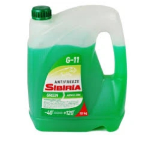 Антифриз Sibiria G11 green 10 кг