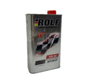 Моторное масло Rolf GT SAE 5w30 C3 API SN/CF, металл, Акция 4+1 л