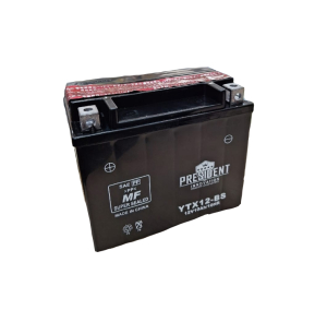 Аккумулятор PRESIDENT MOTO 12V10 10а/ч YTX12-BS DRY battery 