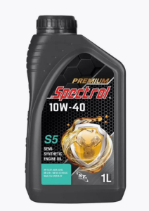 Моторное масло Spectrol Premium S5, полусинт., A3/B3 SL/CF 10W40 1 л 