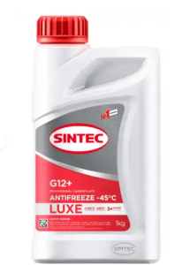 Антифриз Sintec Antifreeze LUXE G12+ red -45 1 л. 