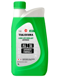 Антифриз TAKAYAMA Green Long Life Coolant -40С 1 л