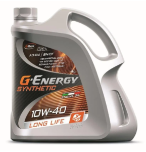 Моторное масло G-Energy Synthetic LongLife 10W-40 промо № 113 4л+1л