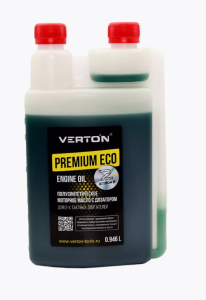 Моторное масло полусинтетическое для 2-х тактных двигателей VERTON PREMIUM ECO 0,946 л