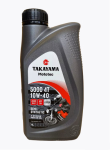 Моторное масло TAKAYAMA SAE 10w40 Mototec 5000 4T 4л. Акция