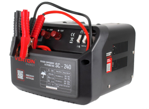 Пуско-зарядное устройство VERTON Energy SC-240 (напр.сети 230/50 В/Гц,напр.АКБ 12/24В