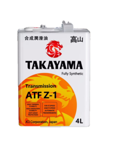 Масло трансмиссионное TAKAYAMA ATF Z-1 металл 4 л