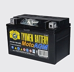 Аккумулятор ТЮМЕНЬ МОТО 6МТС-9 AGM 110А