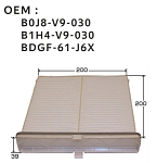 Фильтр салонный FQ AС-409F, K1448
