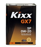 Моторное масло Kixx GX7 SP 0W-20 4L 