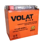 Аккумулятор VOLAT МОТО 14 Ah YT14B-4(iGEL) L+ Китай