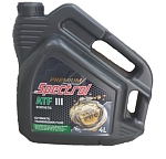 Масло трансмиссионное синтетич. Spectrol Premium ATF III, 4 л 